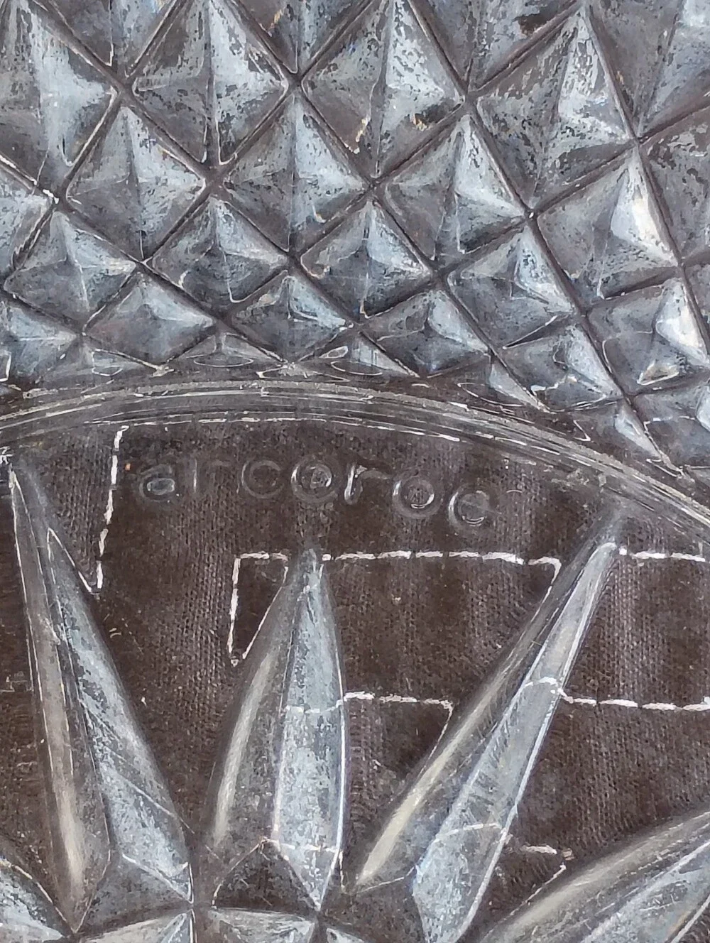 vintage Arcoroc France 